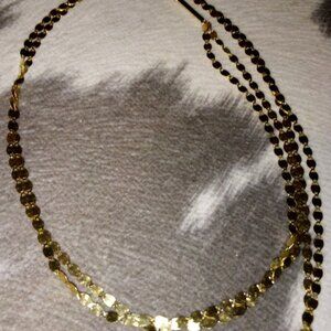 Super Pretty Lana 14kt yellow gold double strand choker